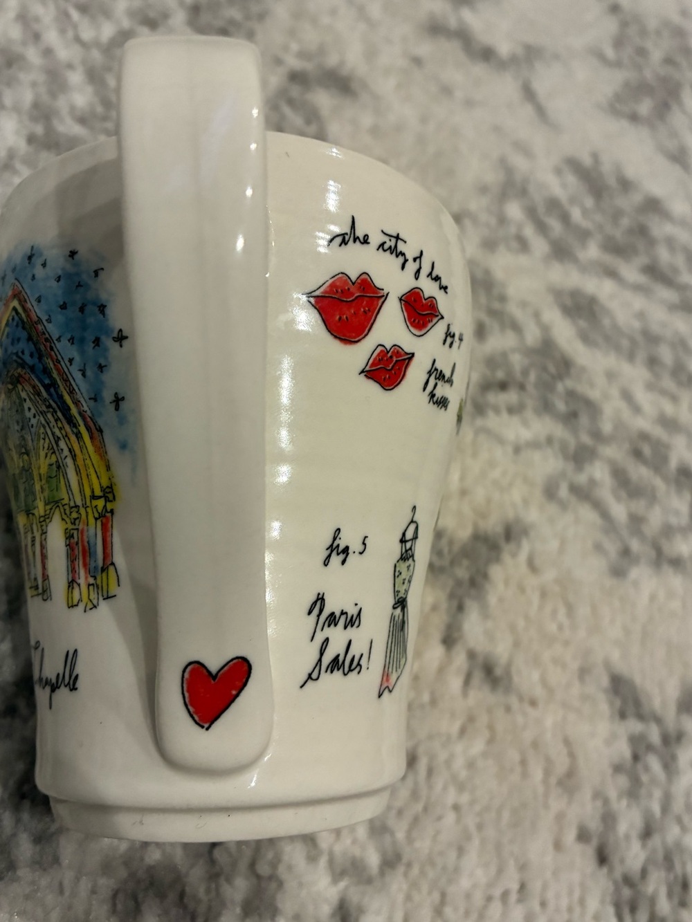 Linea Carta "I Love Paris" coffee mug - Picture 9 of 13